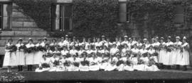 [Unidentified nursing group graduation photograph]