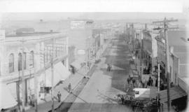 Cordova Street, looking east from Cambie Street, Vancouver