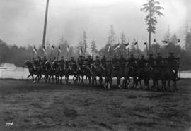 N.W.M.P. [North West Mounted Police] at Vancouver Exhibition