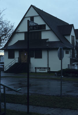 W 67 [West 67th] and Hudson Street -- Marpole United Church