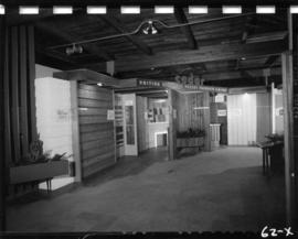 B.C. Forest Products display of wood products