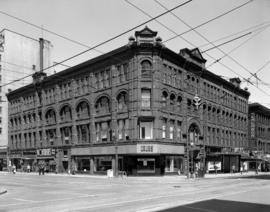 [Exterior of the Fairfield Building on the northwest corner of  Granville Street and Pender Stree...