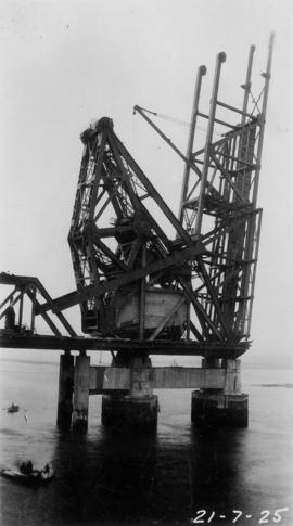 Bascule counterweight system : July 21, 1925