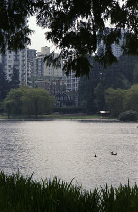[View of downtown from Lost Lagoon, 1 of 4]
