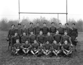 Vancouver College Canadian Football Team 1933