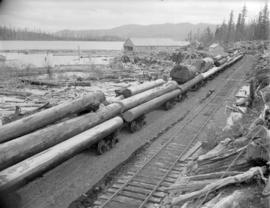 [Logs for] Pacific Mills [on the] Queen Charlotte Islands