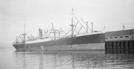 [M.S. "Lochmonar" at dock]