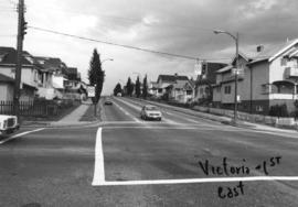 Victoria [Drive] and 1st [Avenue looking] east