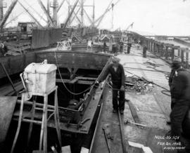 Hull No. 101 [under construction at West Coast Shipbuilders Limited]