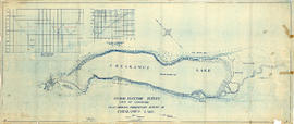 Hydro electric survey. Plan showing preliminary survey of Cheakamus Lake