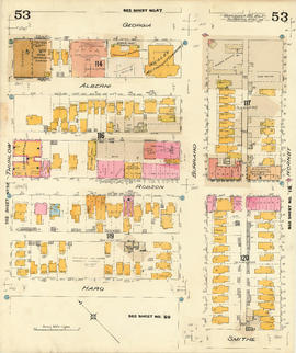 Plate 53 [Hornby Street to Georgia Street to Thurlow Street to Haro & Smithe Streets]