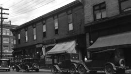 [McDonough Hall at southeast corner of Hastings and Columbia Streets]