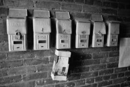 Mailboxes in Chinatown, Victoria, B.C.