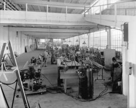Boeing Aircraft Co. of Canada, flying boat construction, machine shop