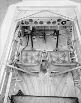 Boeing Aircraft Co. of Canada, "Totem" flying boat CF-ARF cockpit