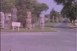 UBC Sculptures and Totem Poles and the Caledonian Games