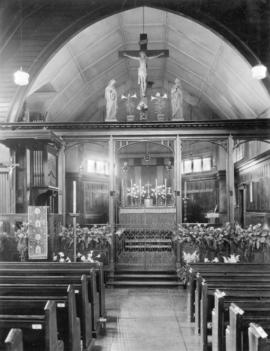 [Interior view of St. James' Church, 303 Cordova Street]