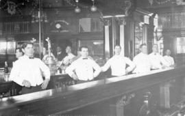 [The bar in the Regent Hotel - 162 East Hastings Street]