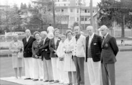 Official Opening of Lawn Bowling Club in Elm Park