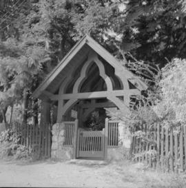 Caulfeild : Lych Gate at St. Francis in the Woods
