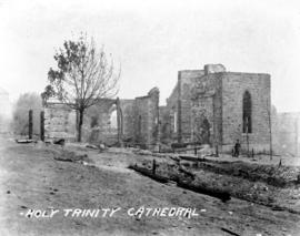 Holy Trinity Cathedral [after fire of September 10, 1898]