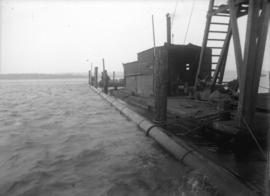[Pipeline and dock]