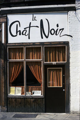 Powell St. Signs [Le Chat Noir Restaurant Galerie, 2 of 2]