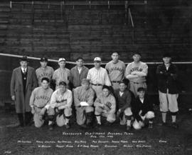 Vancouver Oldtimers Baseball Team