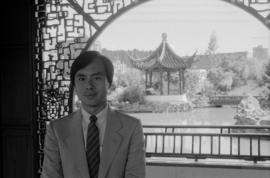 Businessman Ron Shon at Dr. Sun Yat-sen Garden