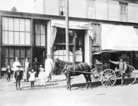 [Exterior of the Scotch Bakery - 159 East Hastings Street]