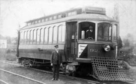 B.C. Electric Railway, Grandview Streetcar #92 and conductors