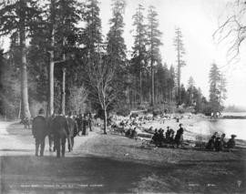 "Second Beach."  Stanley Park, Vancouver, B.C. "March weather."