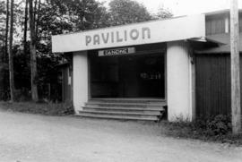 [Entrance to] Dance pavilion [at Bowen Island Resort]