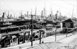 Shipping at Wallace Ship Yds. North-Vancouver, B.C.