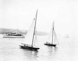 Yachting at English Bay during Regatta