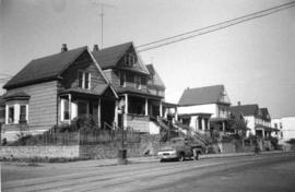 [Houses in the 700 block East Georgia Street]