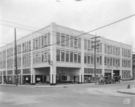 [Photograph of Vancouver  Motors building exterior]