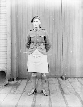 Jimmie Green in Seaforth uniform