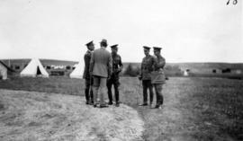 [Douglas Haig, 1st Earl Haig (Field Marshal) visiting Lord Strathcona's Horse at Sarcee Camp]