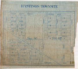 Hastings Townsite : Nanaimo Street to Renfrew Street and Strathcona Road (22nd Avenue) to Governm...