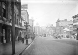 [View of Hastings Street, looking west from Main Street]