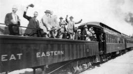 Board of Trade Excursion on the P.G.E. [Pacific Great Eastern]