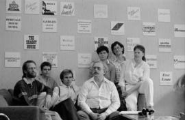 Group portrait at the Vancouver Gay and Lesbian Community Centre