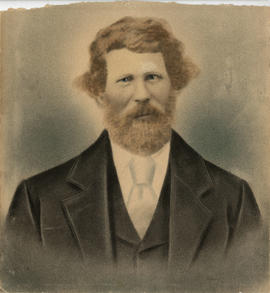 [Head and shoulder portrait of Joseph Silvey, also known as " Portuguese Joe"]