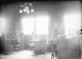 Bank of Hamilton [interior view, Port Hammond, B.C.]