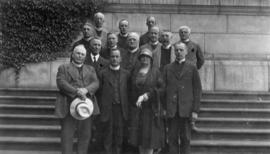 Group of Anglican clergymen, including Reverends Sovereign, Nurse, Owen, Wilson, Vance, and Green