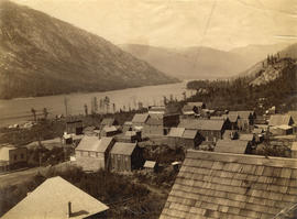 Nelson, B.C., with Kootenay Lake
