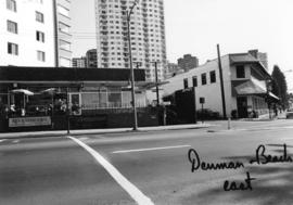 Denman [Street] and Beach [Avenue looking] east