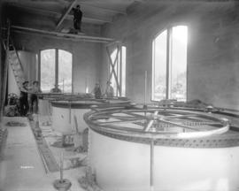 [Interior of gate house on west shore for Buntzen Lake Power Plant number two]