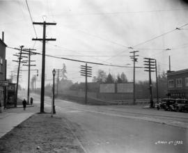 Kingsway at Knight, looking southeast at intersection